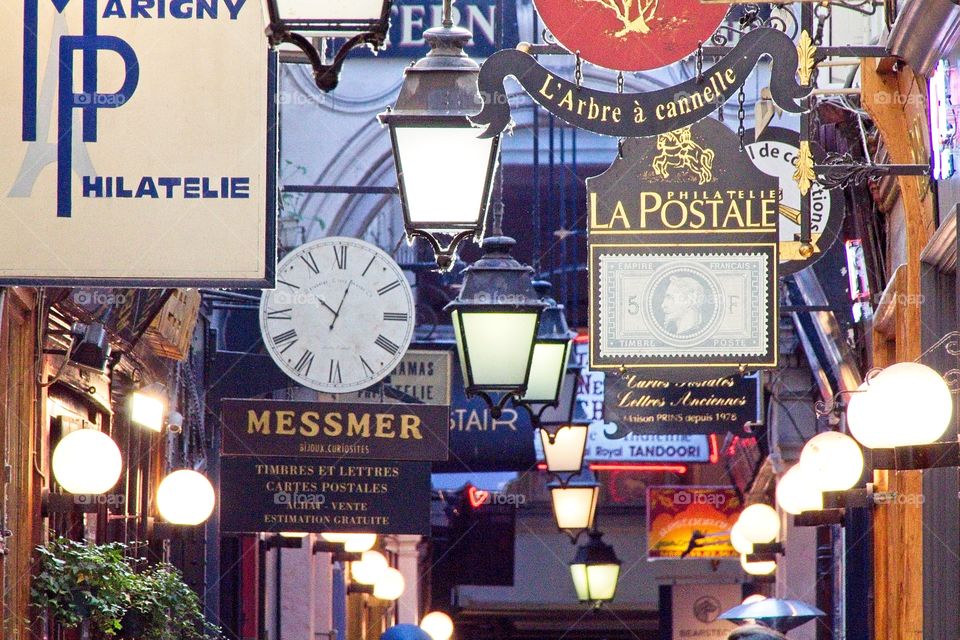 detail of a old building