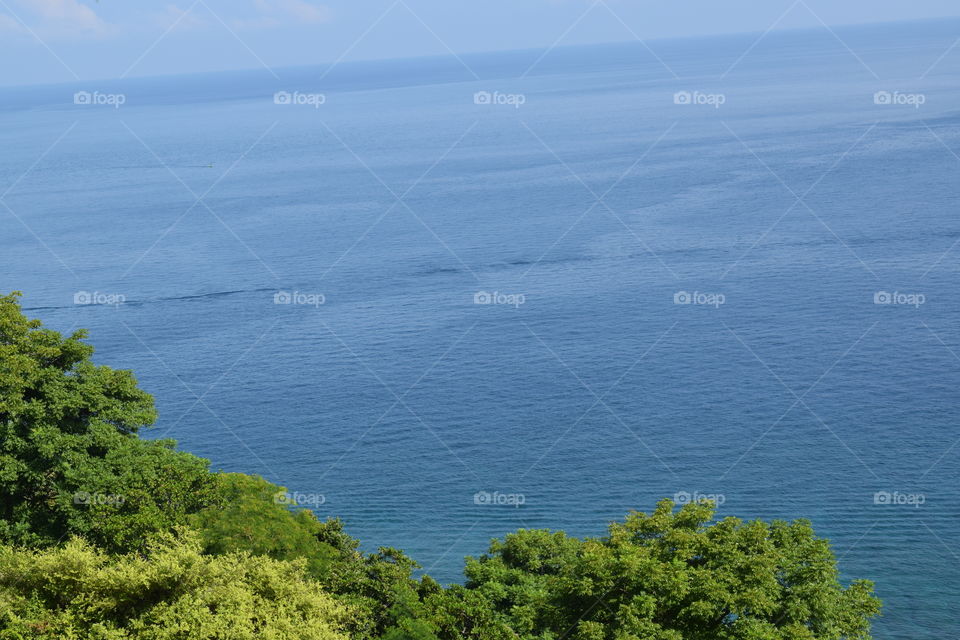 landscape at the beach