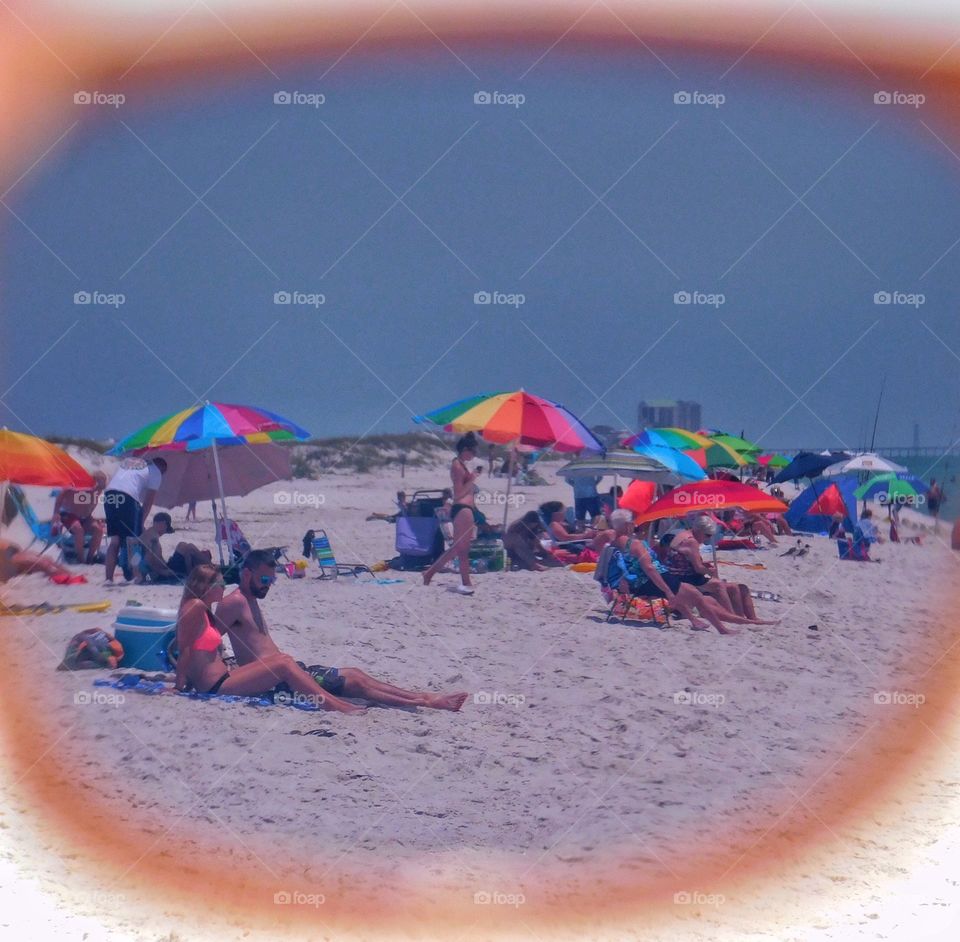 Point of view through my sunglasses 