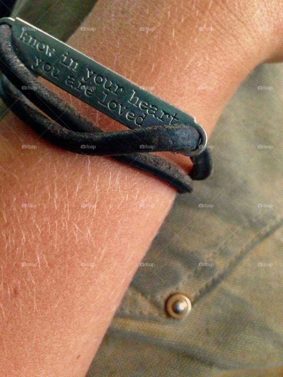 My girlfriend gave this to me on our first Valentine's Day together. 