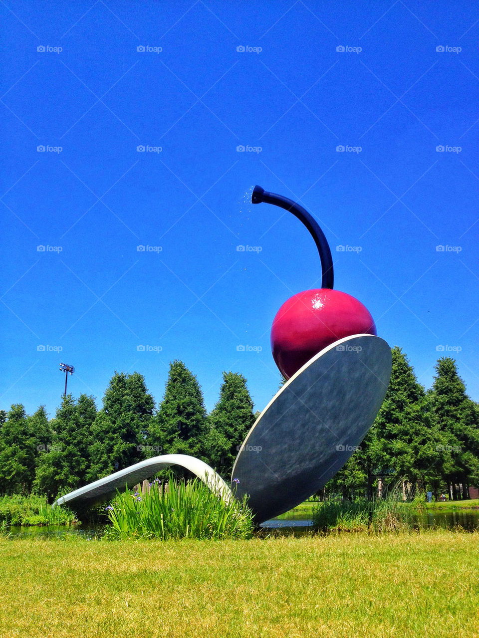 sky art cherry sculpture by travisread