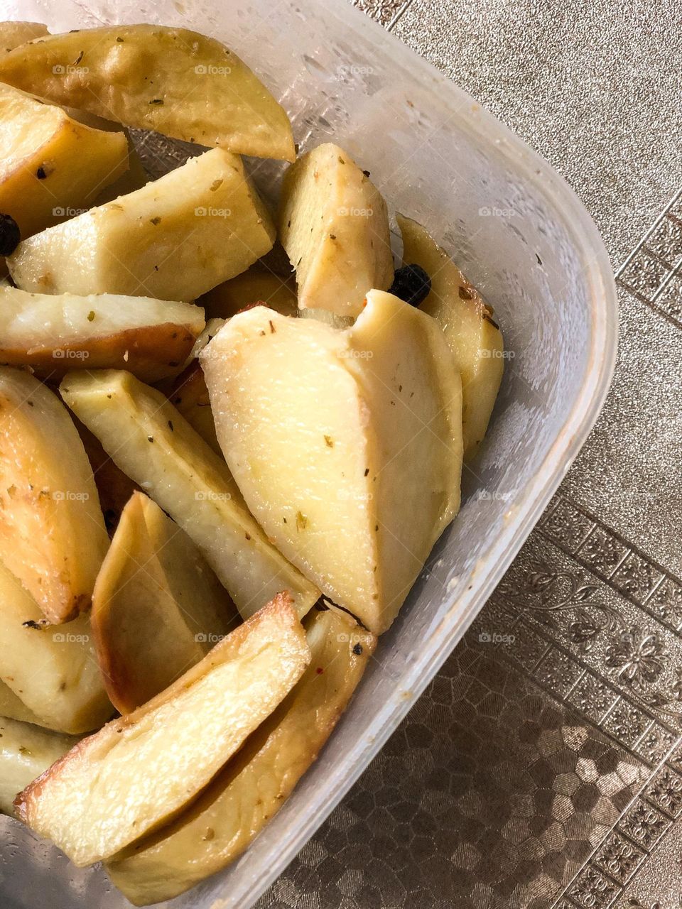 Baked potatoes for dinner 