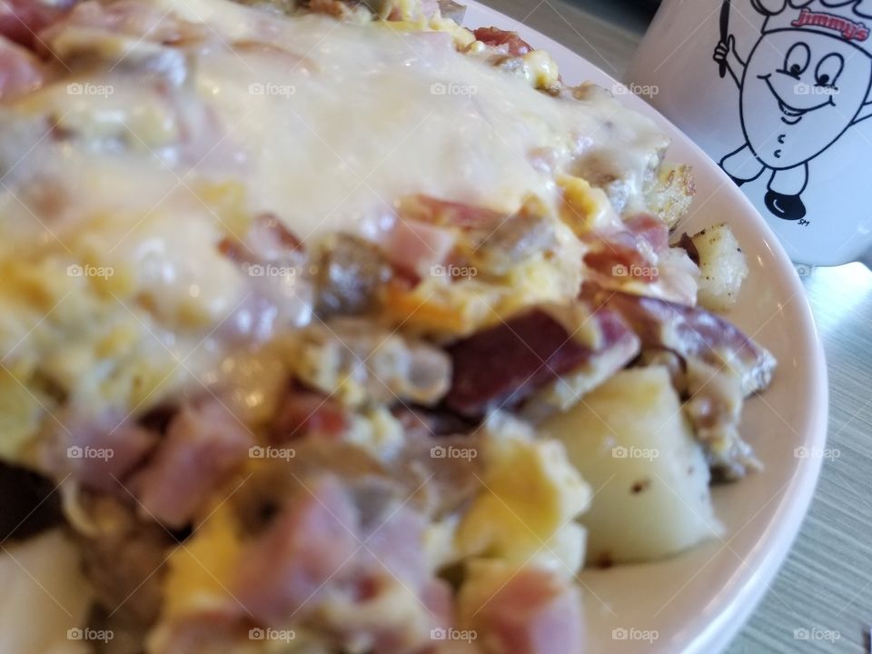 Skillet Breakfast at Jimmy's Egg