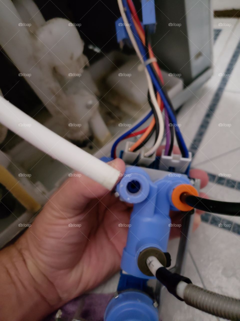 Solenoid for an ice maker