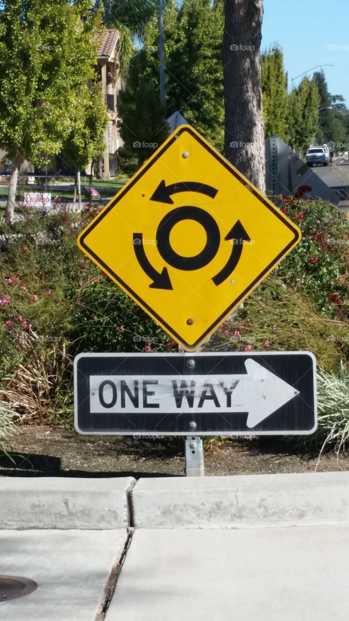 one way ?