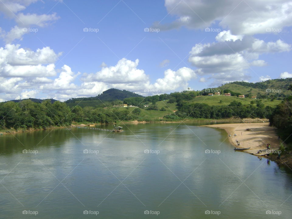 Scenic view of a river