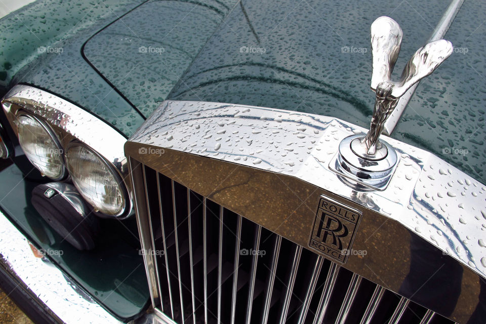 car classic rain raindrops by javidog