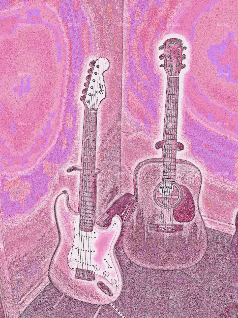 Psychedelic  Guitars