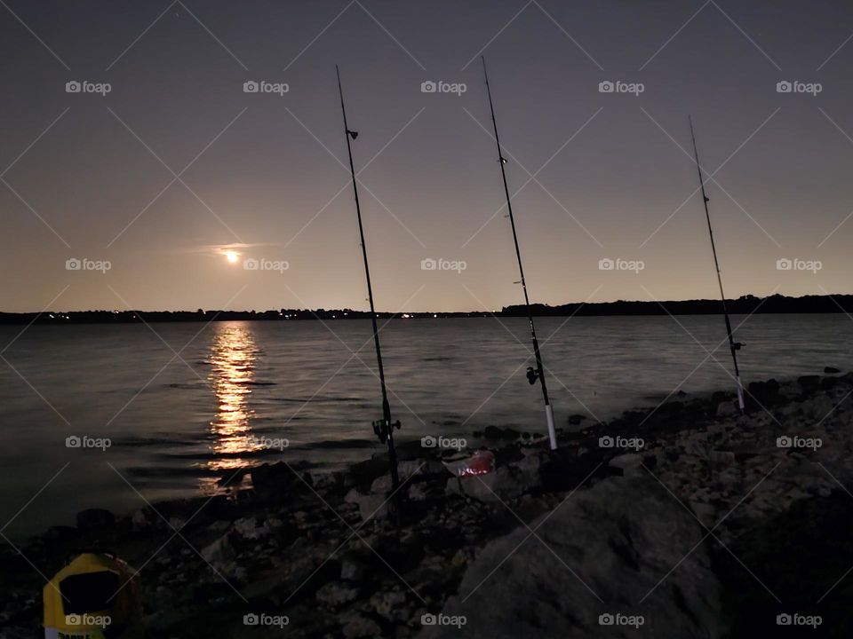 night fishing
