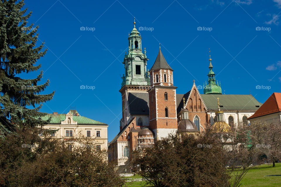 Krakow, Wawel Castle.