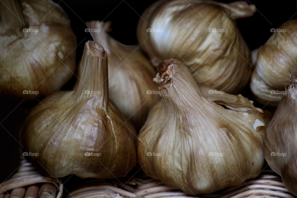 Garlic scene 
