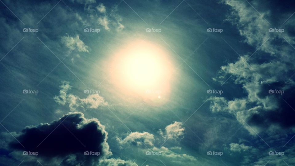 More Clouds and Sun Light