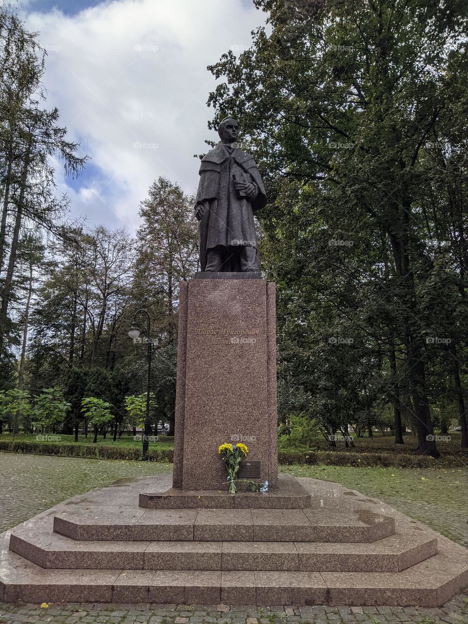 A park. Ivano-Frankivsk, Ukraine.