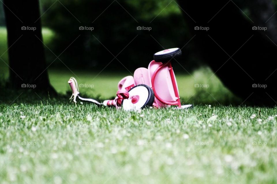 Little pink tricycle
