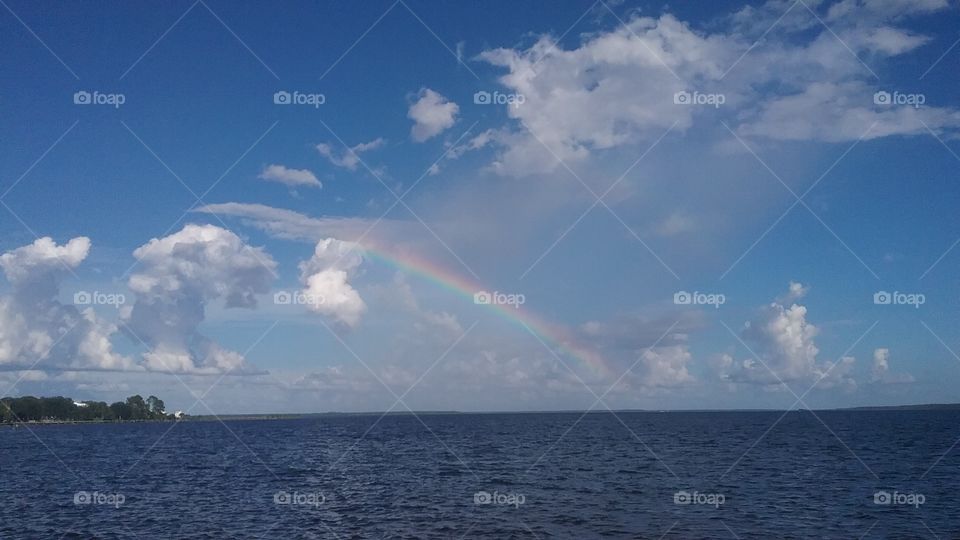 Rainbow Over Panama City Beach Florida