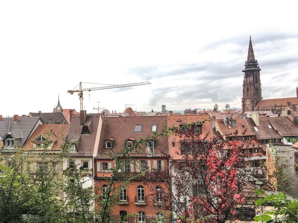 cityscape freiburg