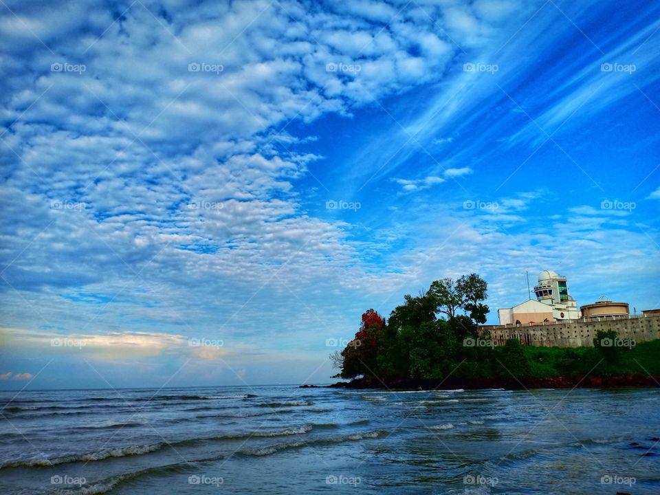 Dramatic sky in Port Dickson