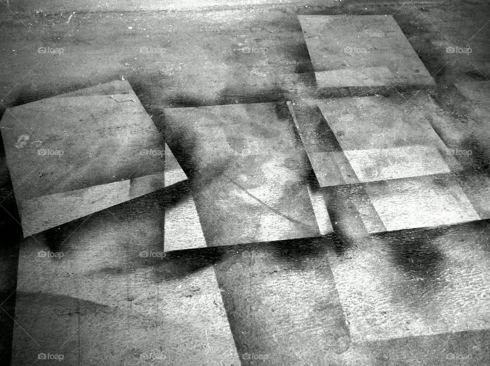 Spray Paint on Concrete. Found this on campus near the art building.