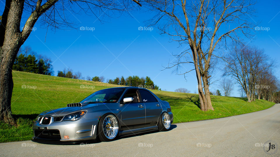Custom Subaru Wrx stanced 