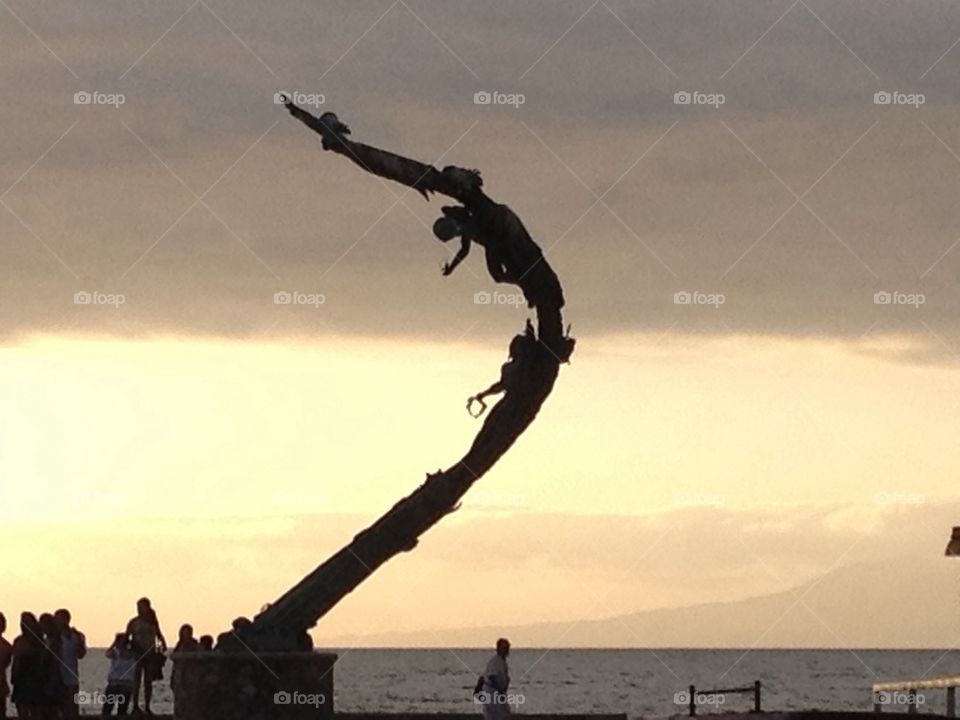 Puerto Vallarta Boardwalk Sculpture