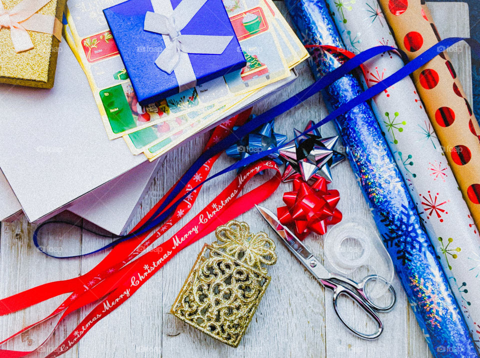 Packing Christmas Presents