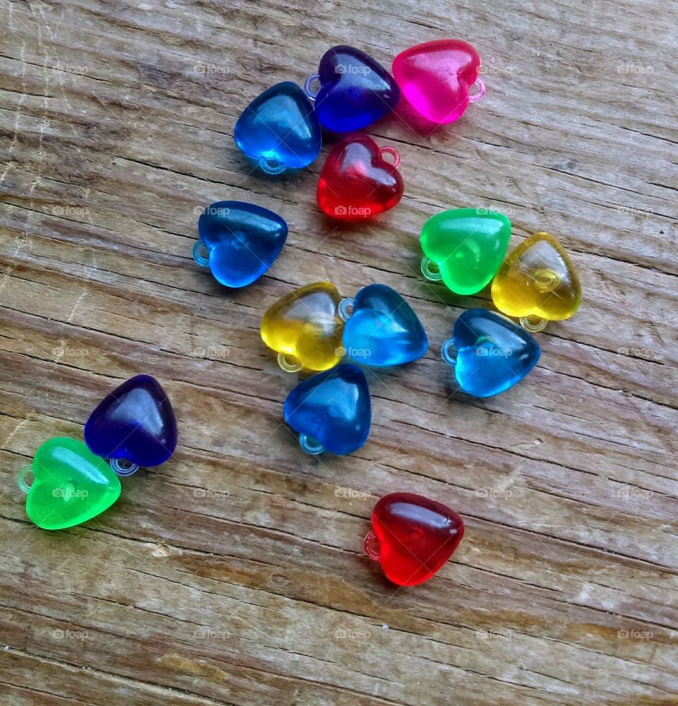 Colorful Hearts