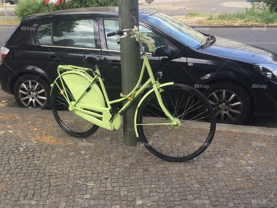 Painted Bike in Berlin, Germany