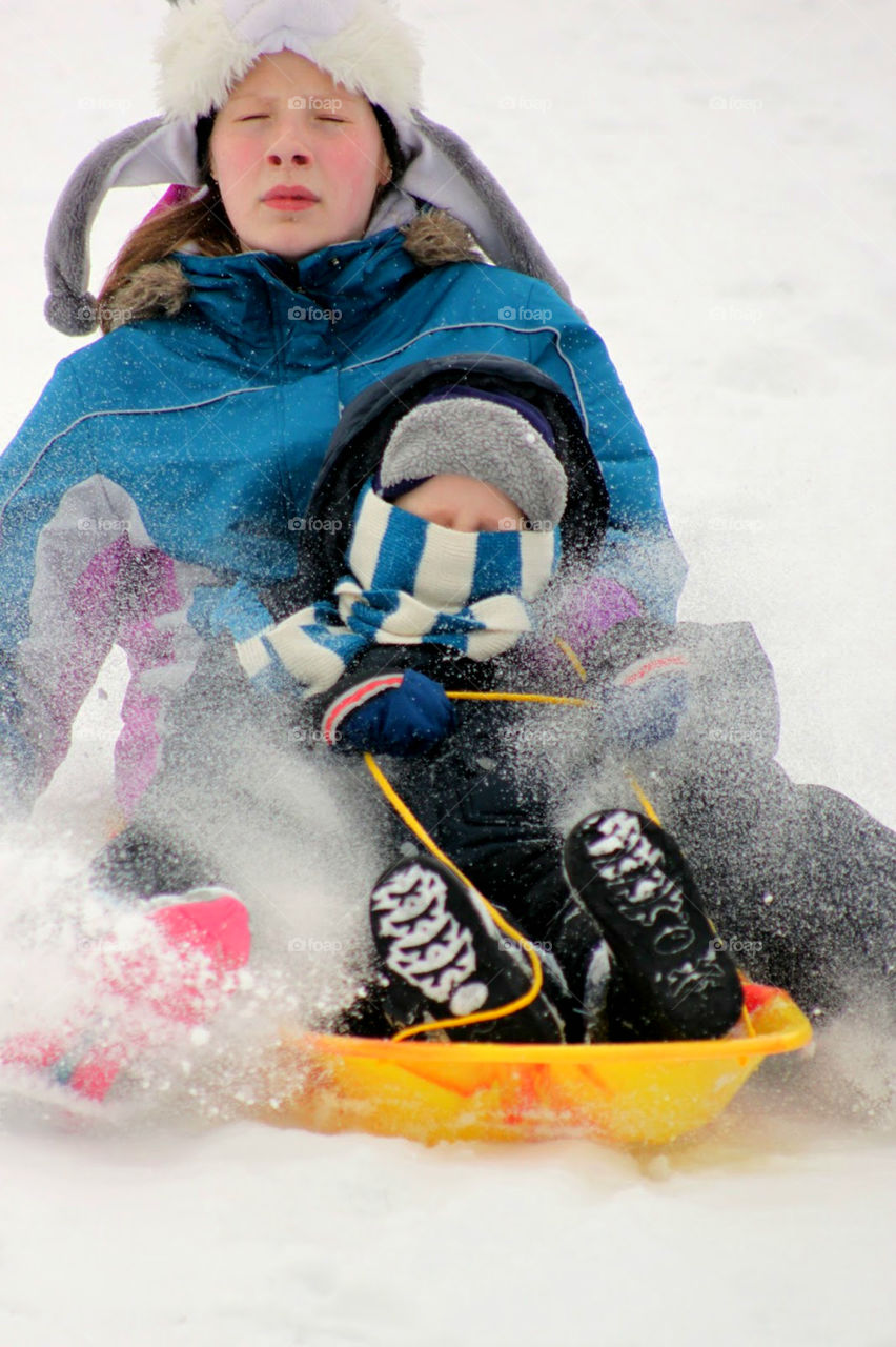 Sledding!