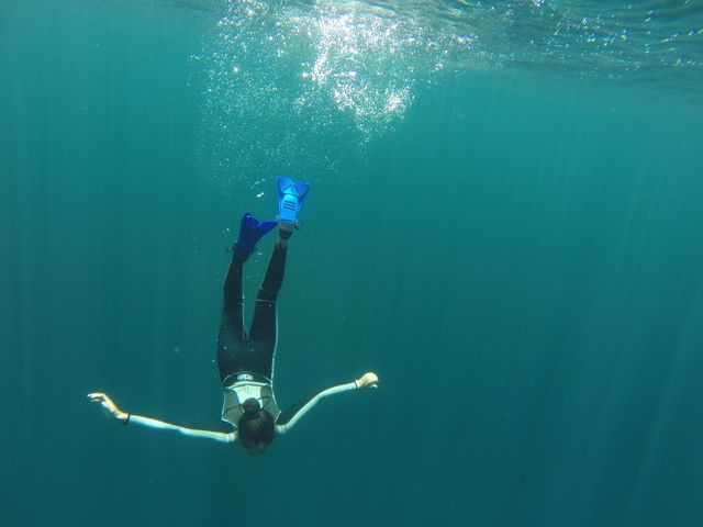 underwater