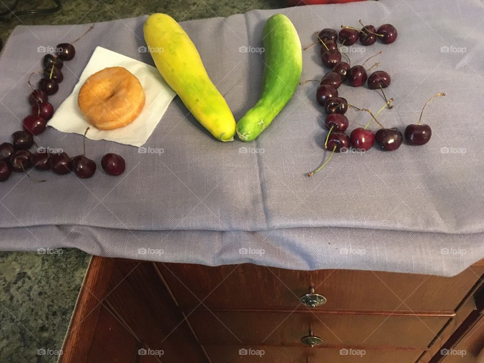 My mom always told me not to play with my food, but look at how much fun I’m having!