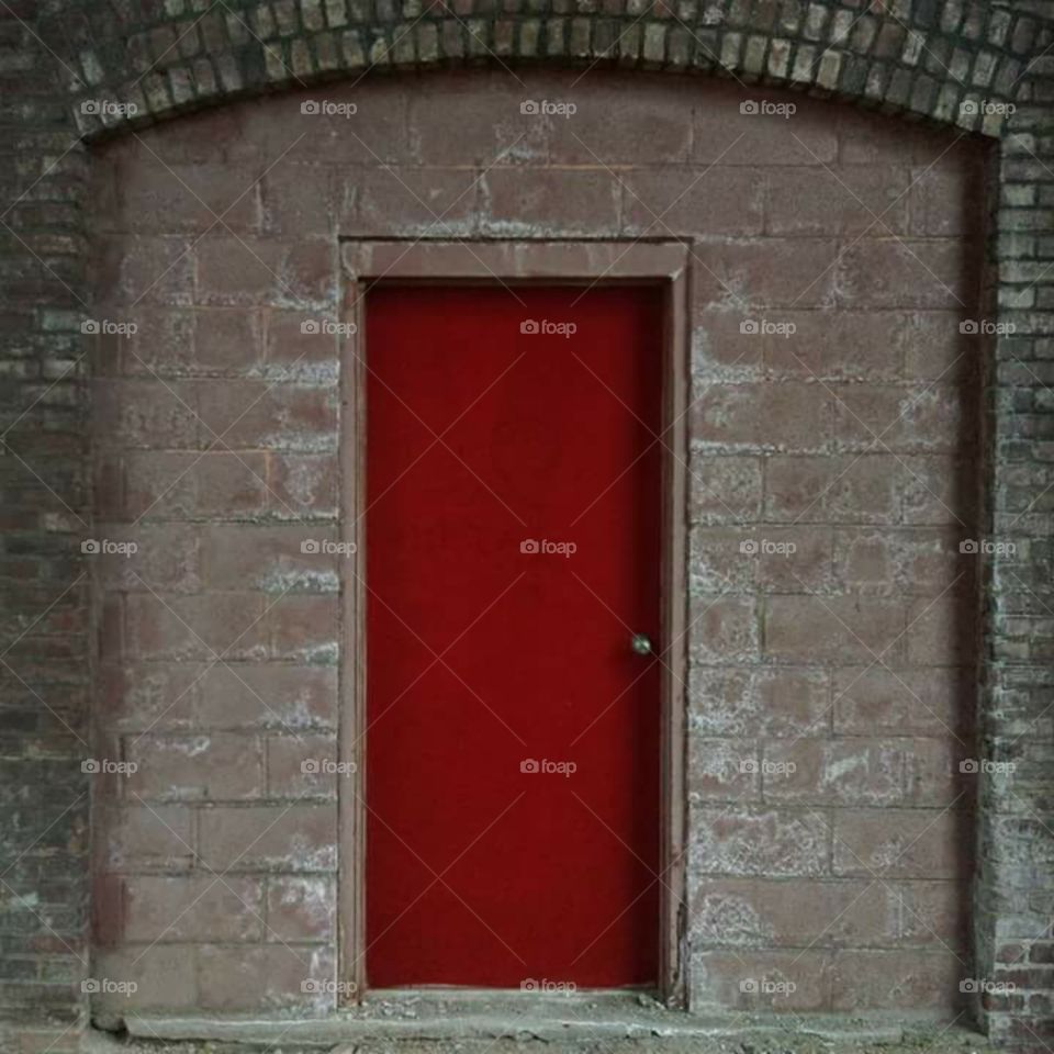 Where does the door lead?