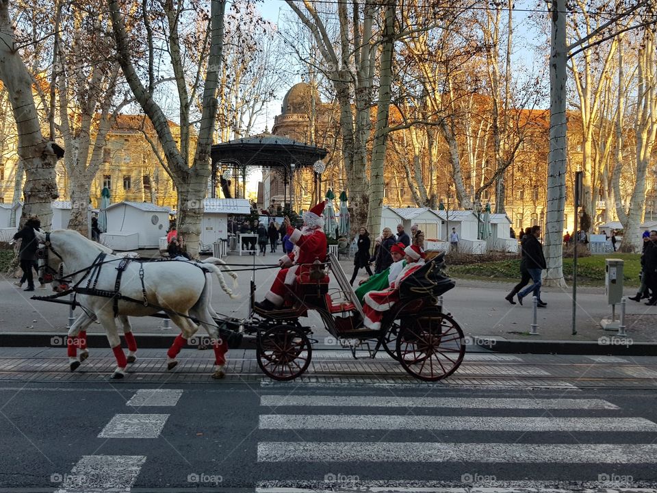 Santa's carriage
