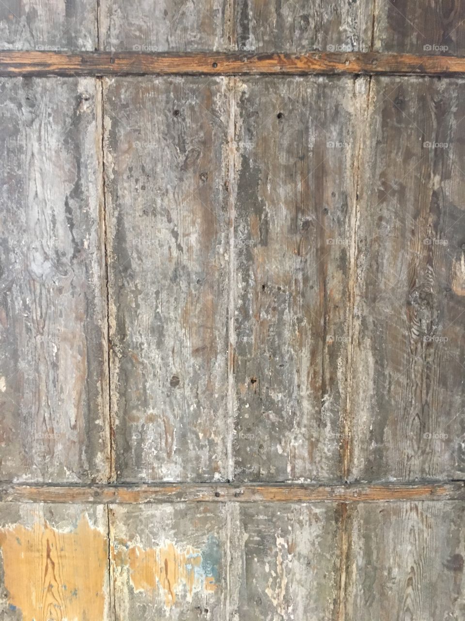 Ancient Wooden texture in museum