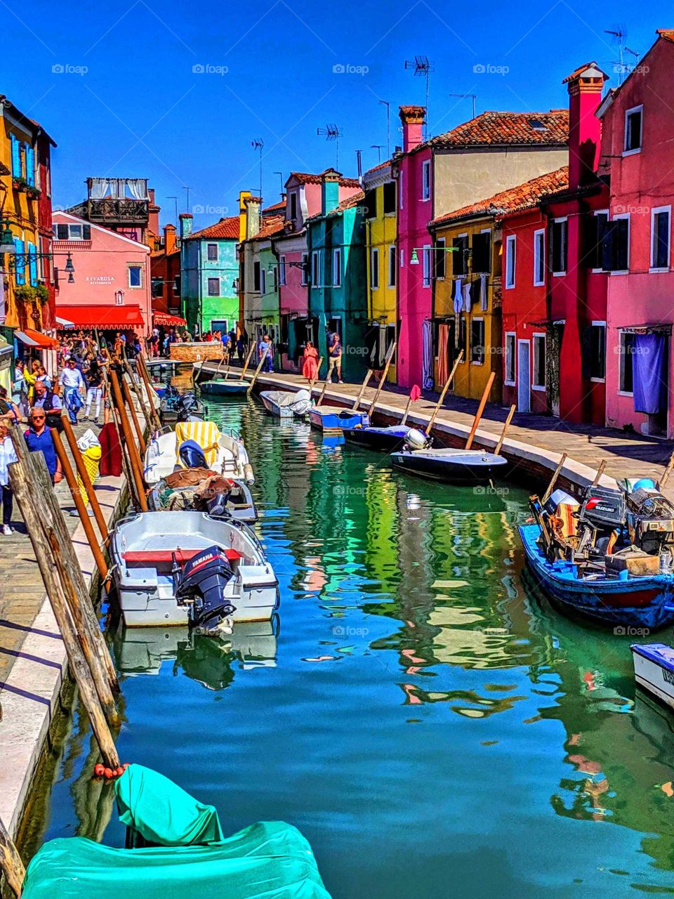 Burano.. a ferry ride away from Venice