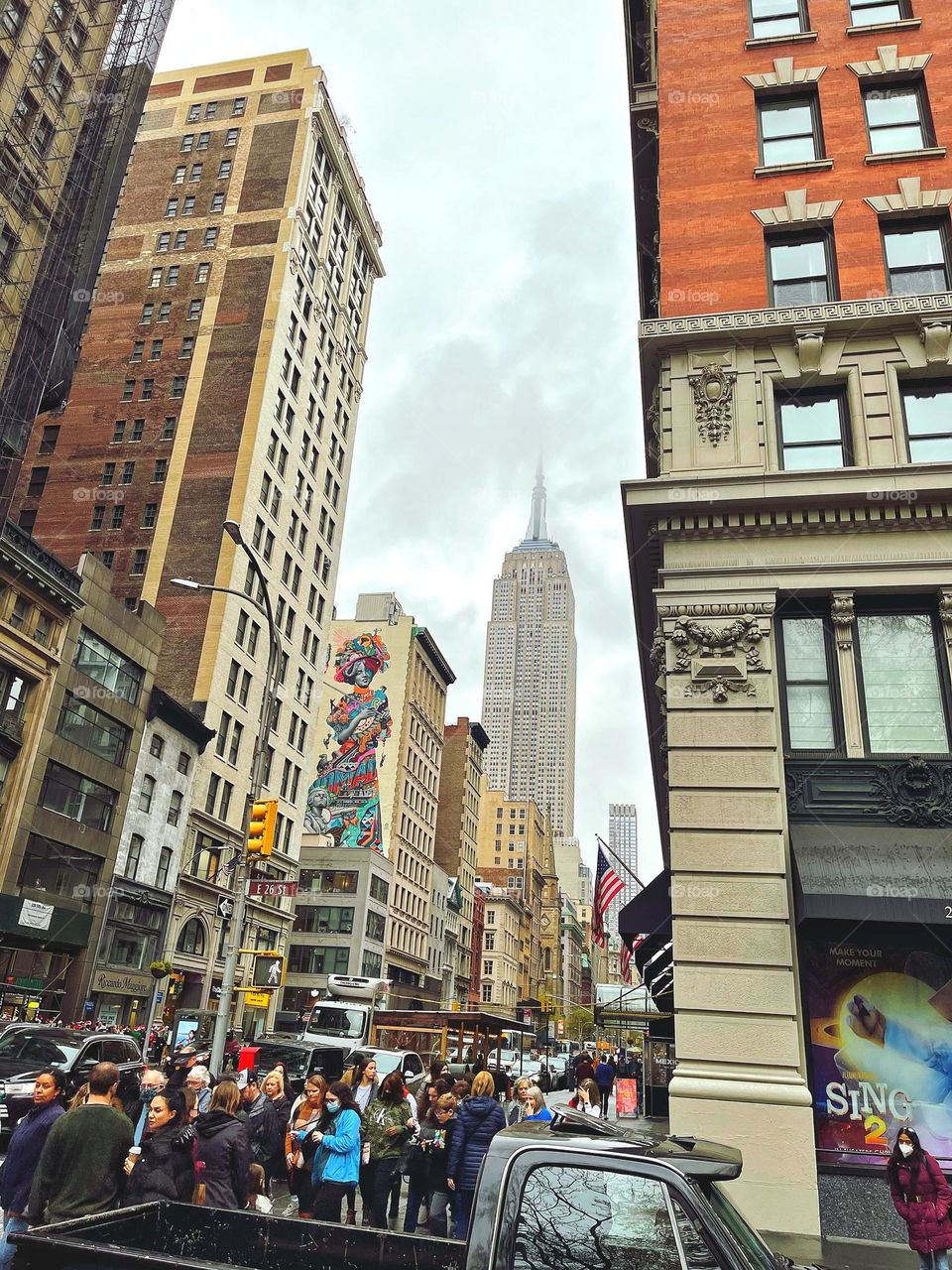 The Empire State Building in New York  