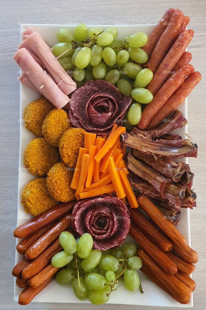 On the Plate - Beautiful Snack plate