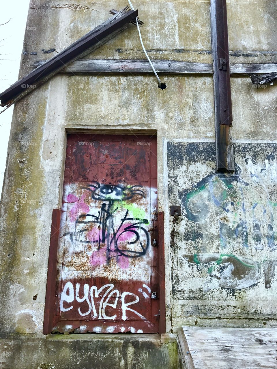 Graffiti Door