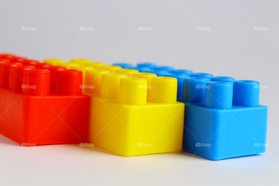 coloured blocks