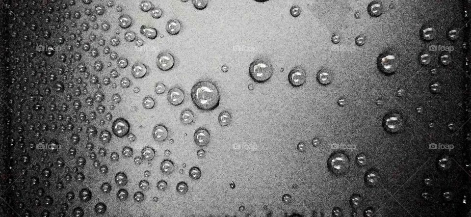 Condensation on Dark Foam