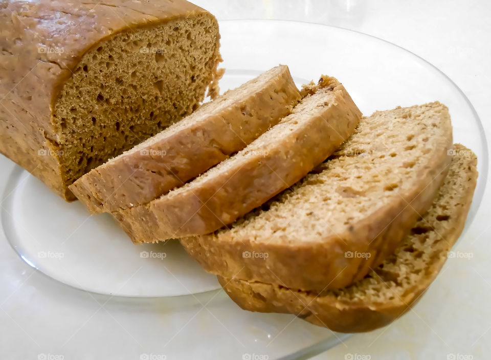 Closeup View of Bun