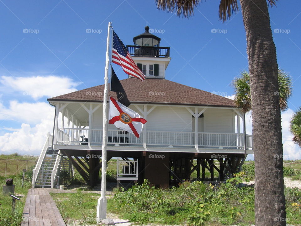 Boca Grande lighthouse. lighthouse