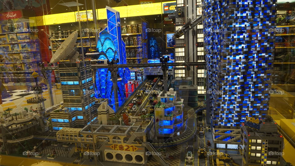 Toy model at hamleys