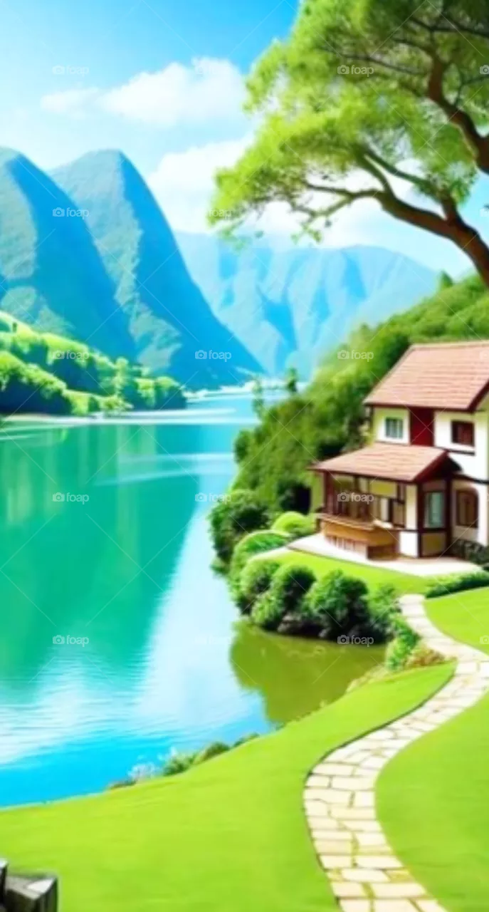 beautiful village
