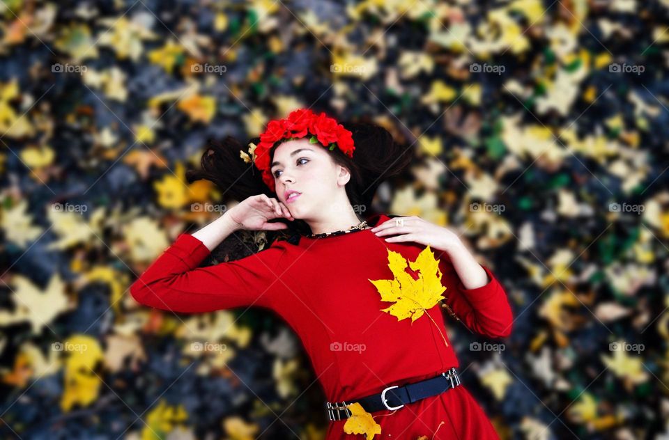 autumn girl 