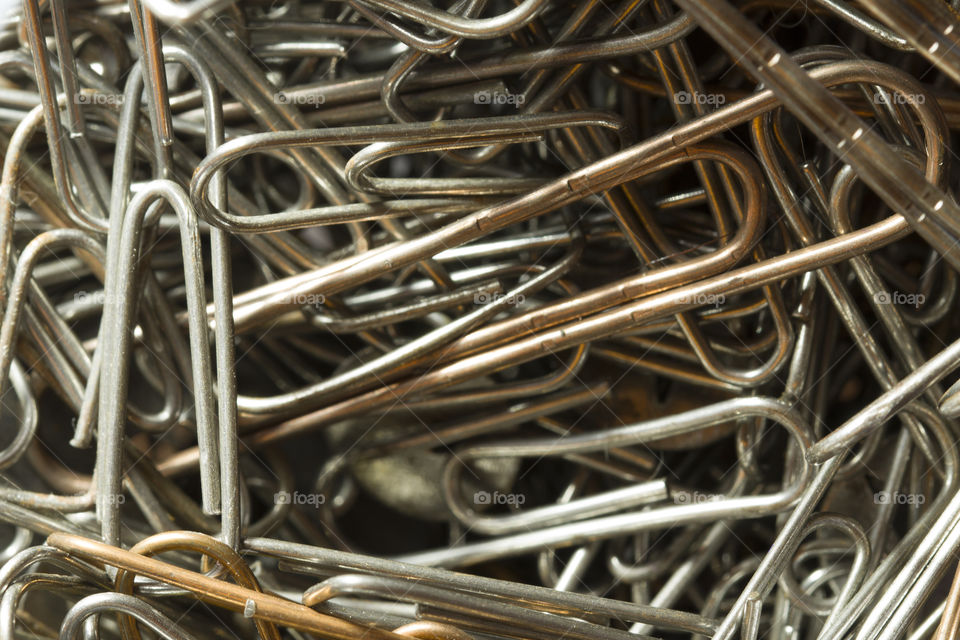 Paper clips background