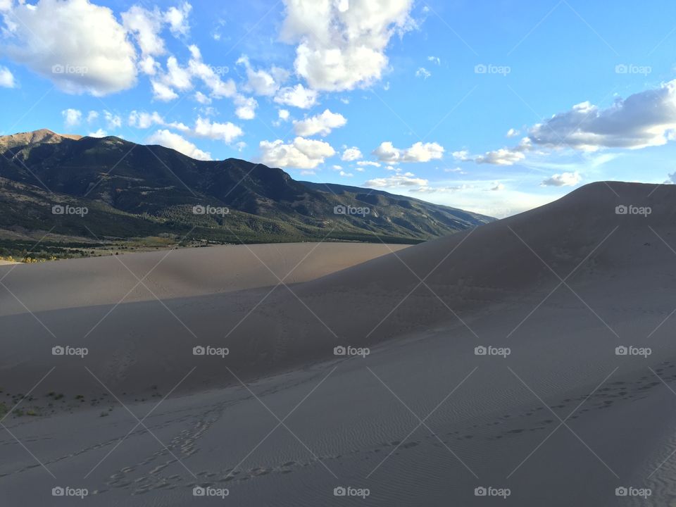 Sand Dune National Park in Colorado. 