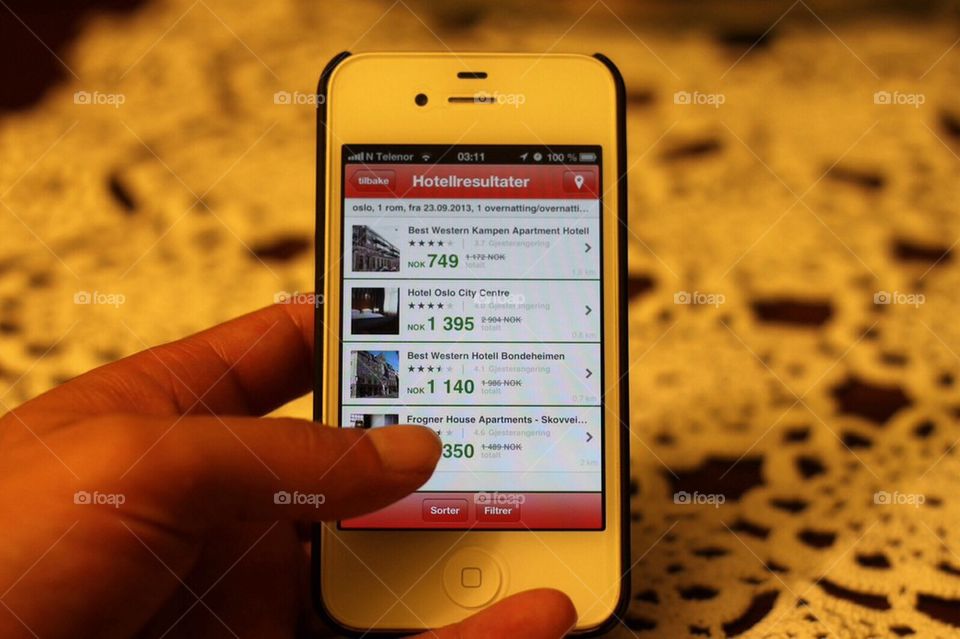 hotel find smartphone app by arman