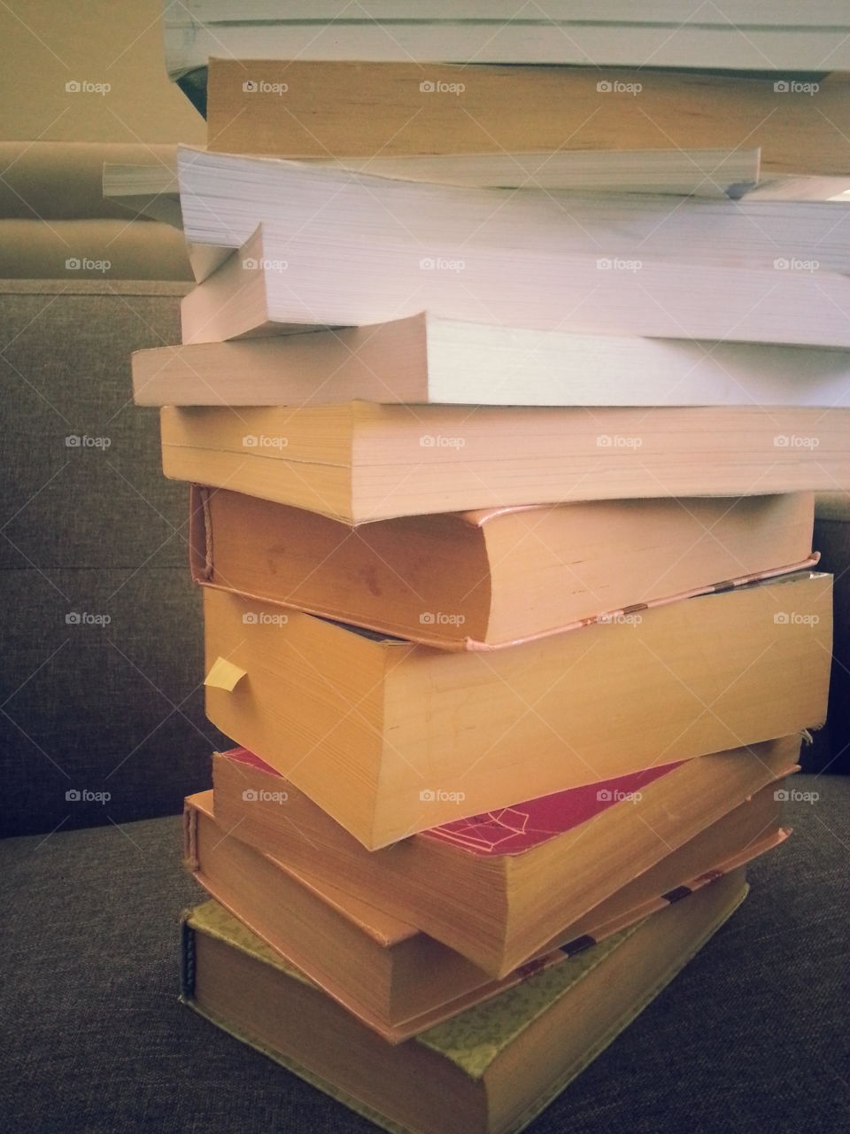 stack of books