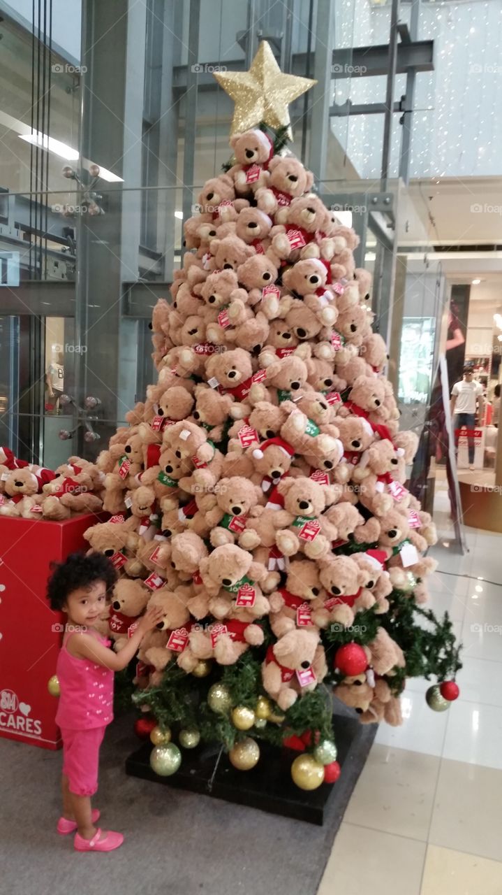 merry christmas joy with kid