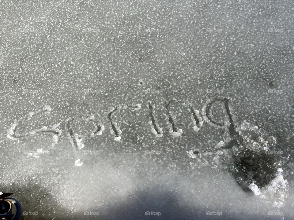 Ice spring